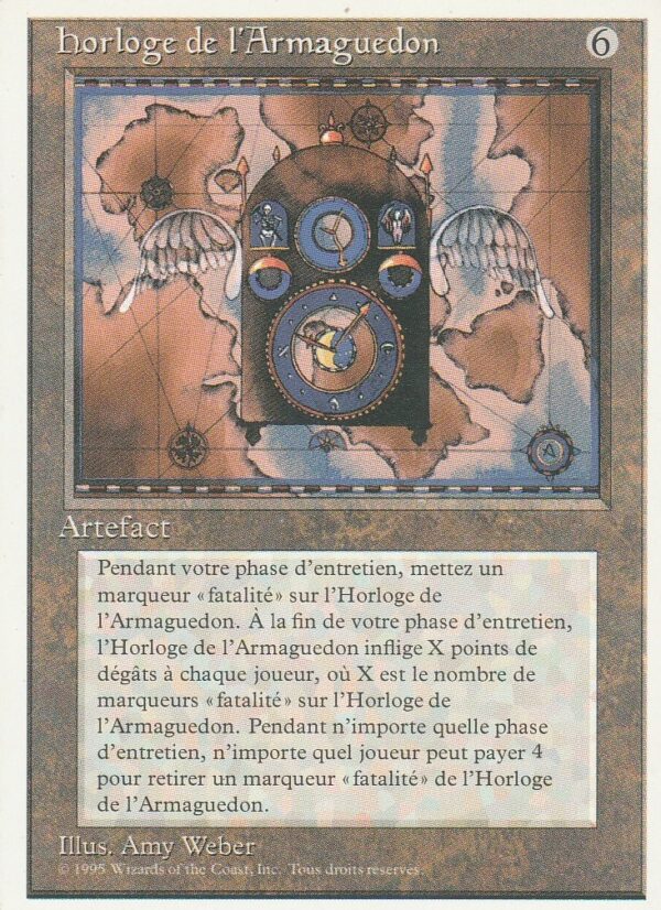Carte MAGIC 4ème Edition Horloge de l'Armaguedon VF