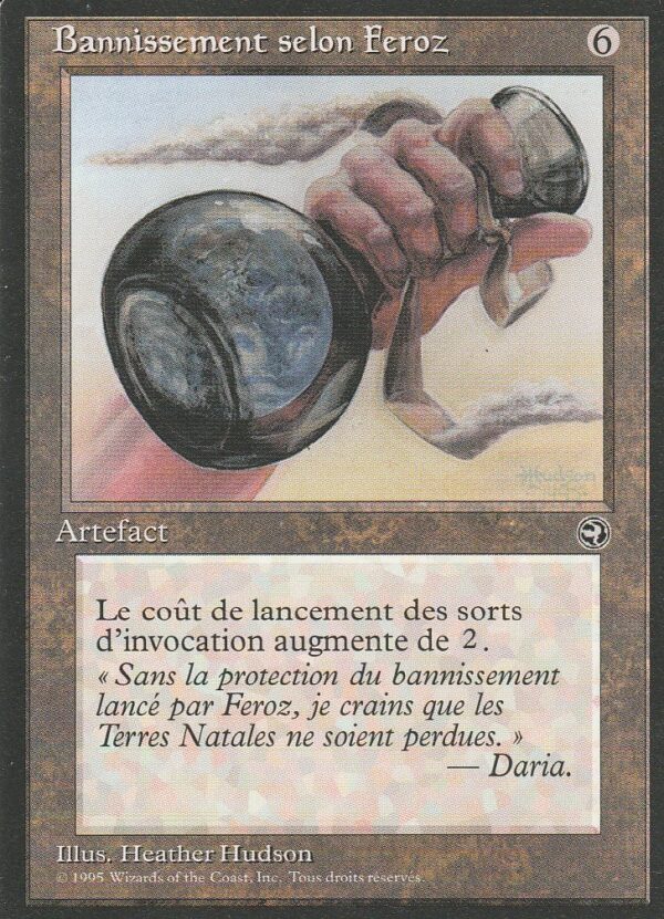 Carte MAGIC Terres Natales Banissement selon Ferroz VF