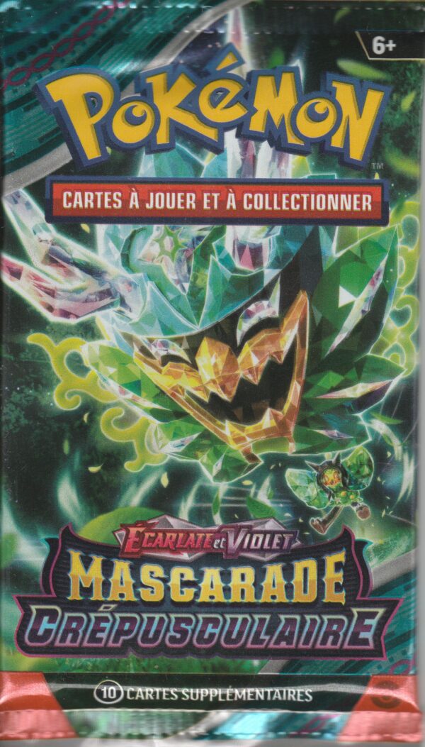Booster POKEMON MASCARADE CREPUSCULAIRE VF – Image 2