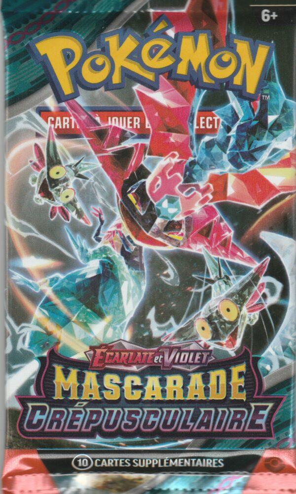 Booster POKEMON MASCARADE CREPUSCULAIRE VF – Image 3