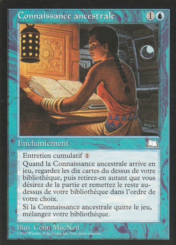 Carte MAGIC Aquilon Connaissance Ancestrale VF
