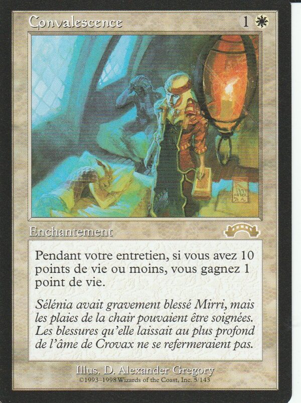 Carte MAGIC Exode 005/143 Convalescence VF