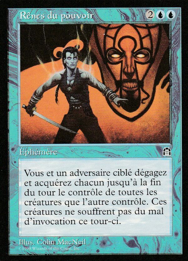 Carte MAGIC Forteresse Rênes du Pouvoir VF