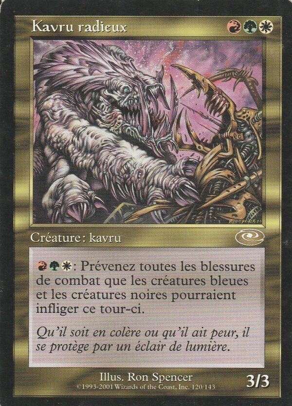 Carte MAGIC PLANESHIFT 120/143 Kavru Radieux VF