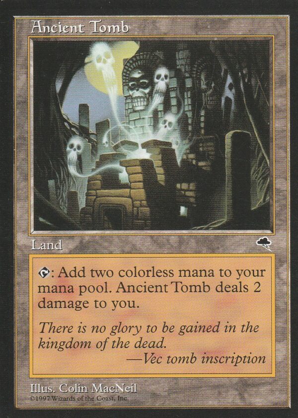 Carte MAGIC Tempête Ancienne Tombe VO