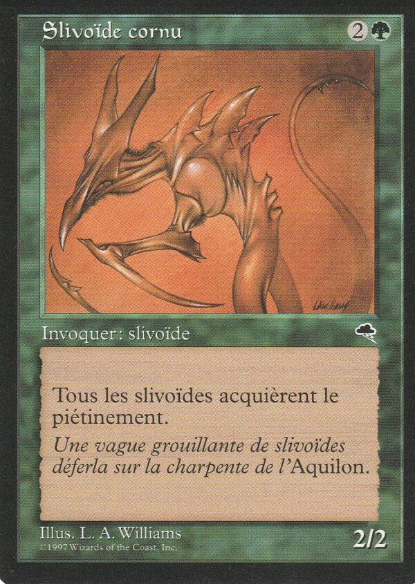 Carte MAGIC Tempête Slivoïde Cornu VF