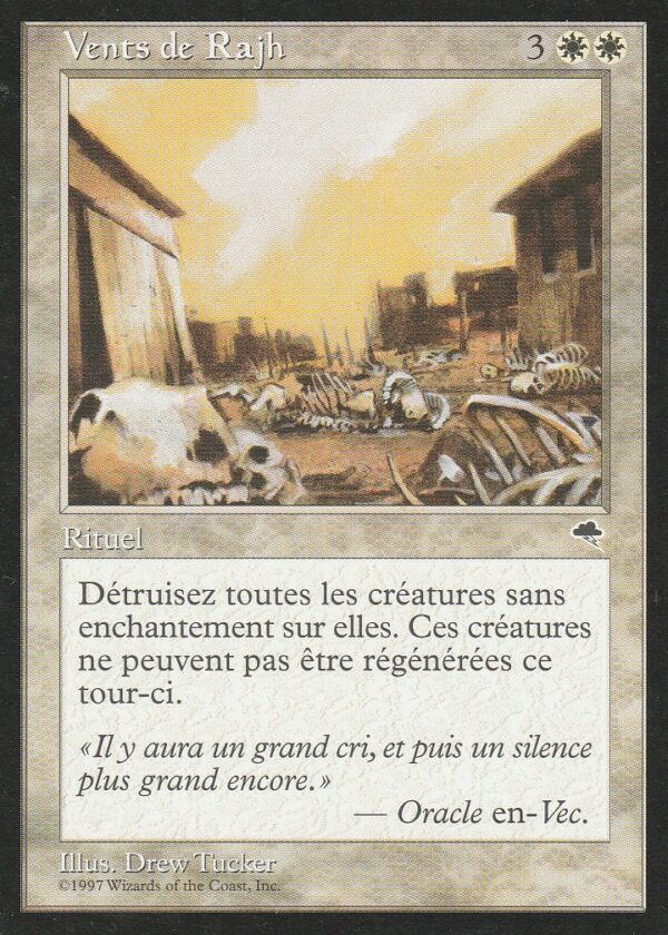 Carte MAGIC Tempête Vents de RAJH VF