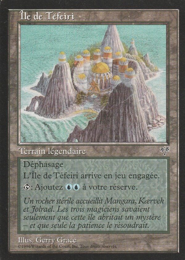 Carte MAGIC Mirage Ile de TEFEIRI VF