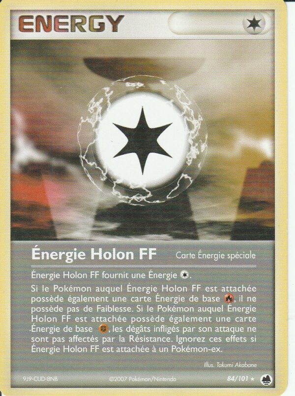 Carte POKEMON Ile des Dragons 084/101 Energie Holon FF VF