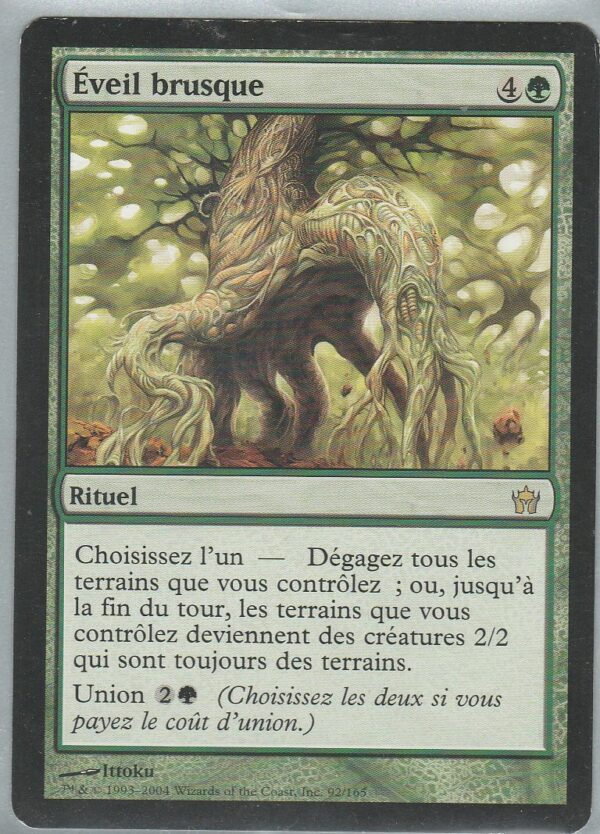 Carte MAGIC La 5ème AUBE 092/165 Eveil Brusque VF