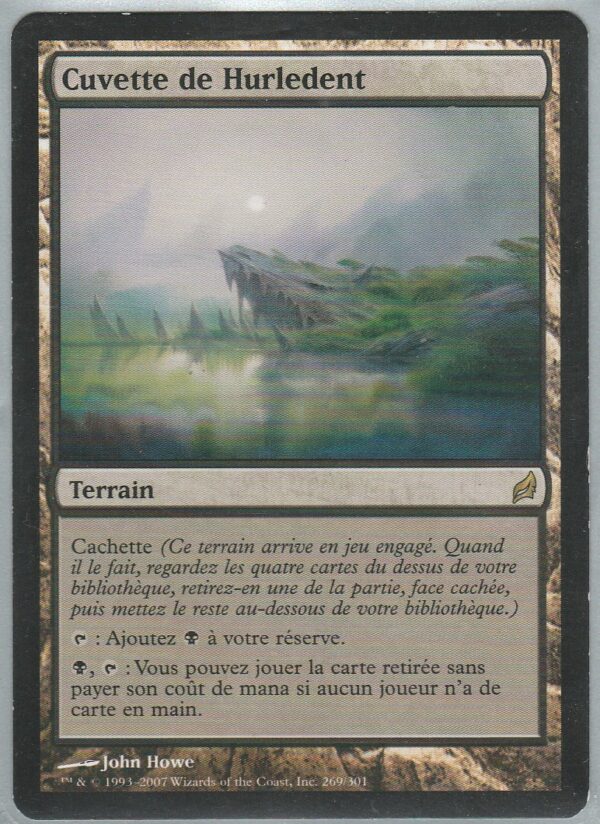 Carte MAGIC LORWYN 269/301 Cuvette de Hurledent VF