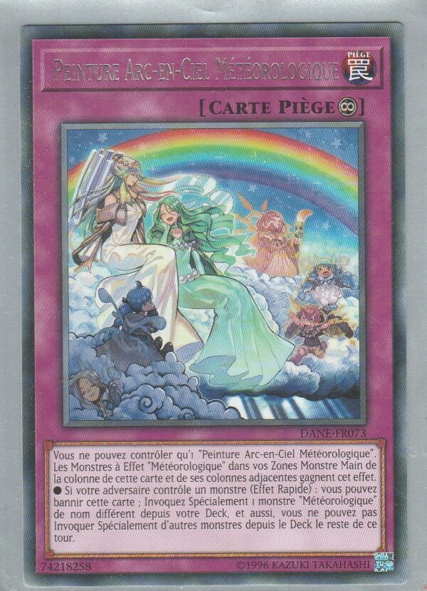 Carte Yu-Gi-Oh ! - Néotempête des Ténèbres (DANE) - FR073 - Peinture Arc-en-Ciel Météorologique
