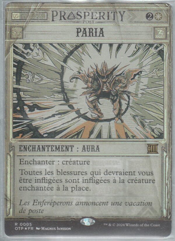 Carte MAGIC Dernières Nouvelles 0005 Paria VF