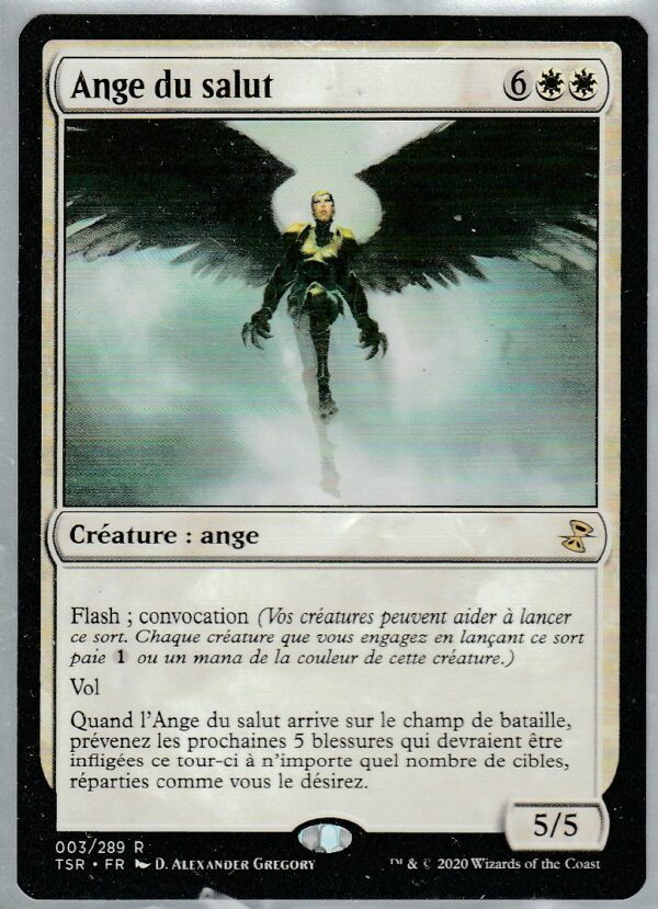 Carte MAGIC Spirale Temporelle Remastered TSR 003/289 Ange du Salut VF