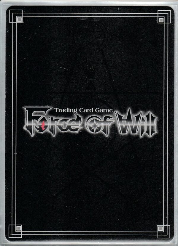 Carte FORCE of WILL - Le Jeu des Dieux - D1 GOG-056 - Ninja Silencieux - VF FOIL – Image 2