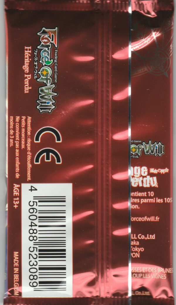 Booster FORCE of WILL - Héritage Perdu - L2 VF – Image 2