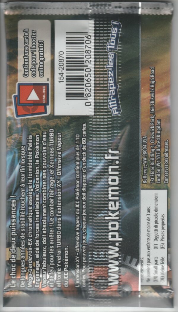 Booster POKEMON OFFENSIVE VAPEUR VF – Image 2