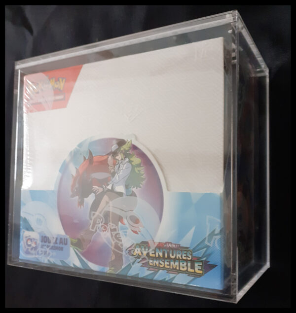 DISPLAY 36 Boosters POKEMON AVENTURES ENSEMBLE VF + Protection Rigide